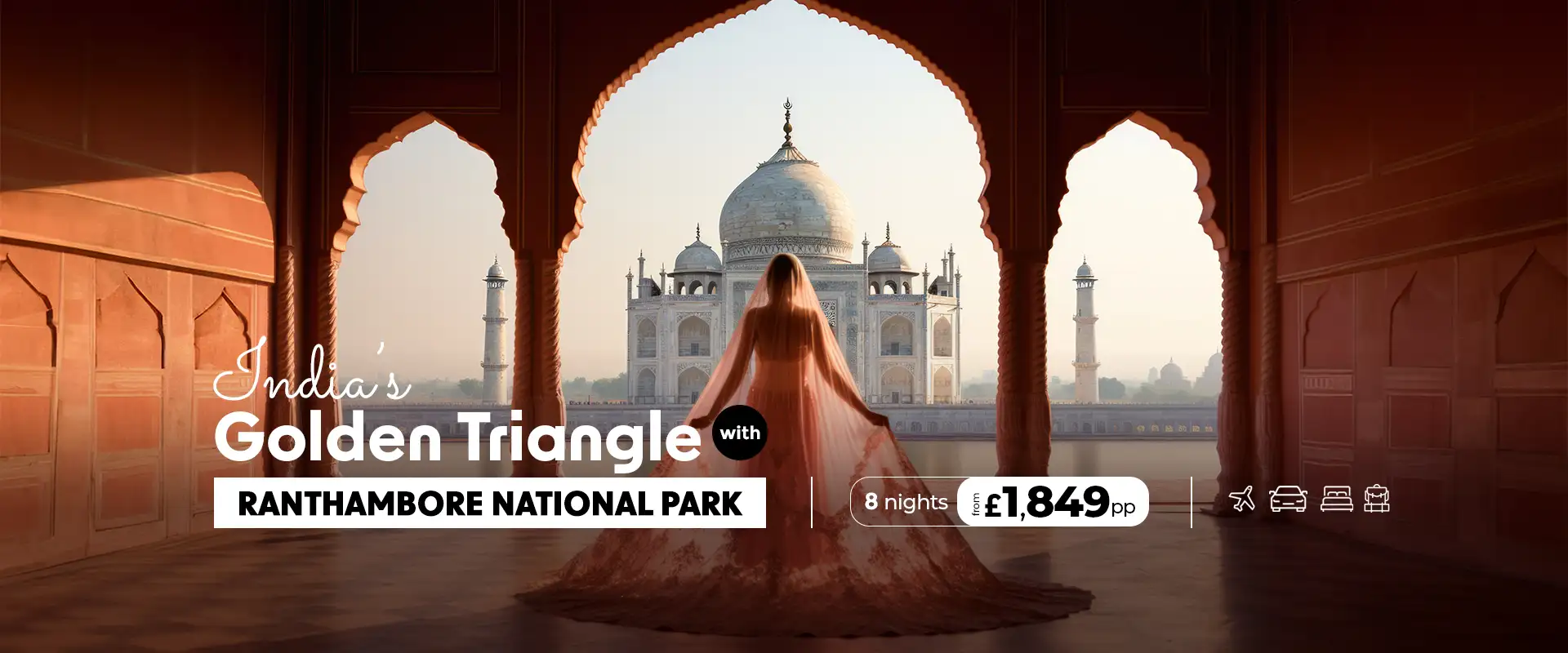 India’s Golden Triangle & Ranthambore National Park Deal