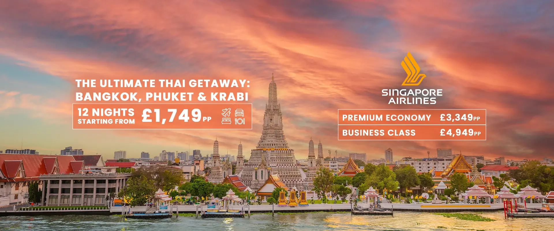 The Ultimate Thai Getaway: Bangkok, Phuket & Krabi