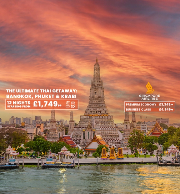 The Ultimate Thai Getaway: Bangkok, Phuket & Krabi