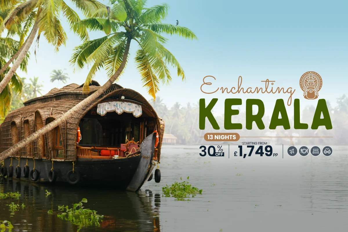 Enchanting Kerala 13 Nights & 14 days