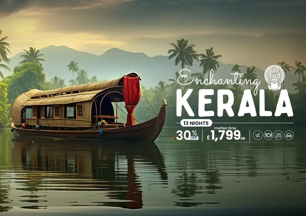 Enchanting Kerala 13 Nights & 14 days