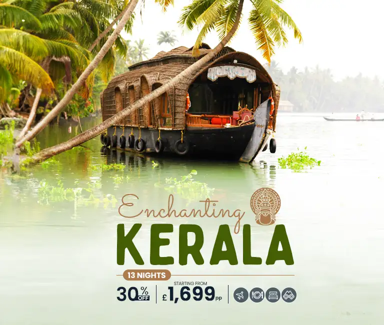 Enchanting Kerala 13 Nights & 14 days