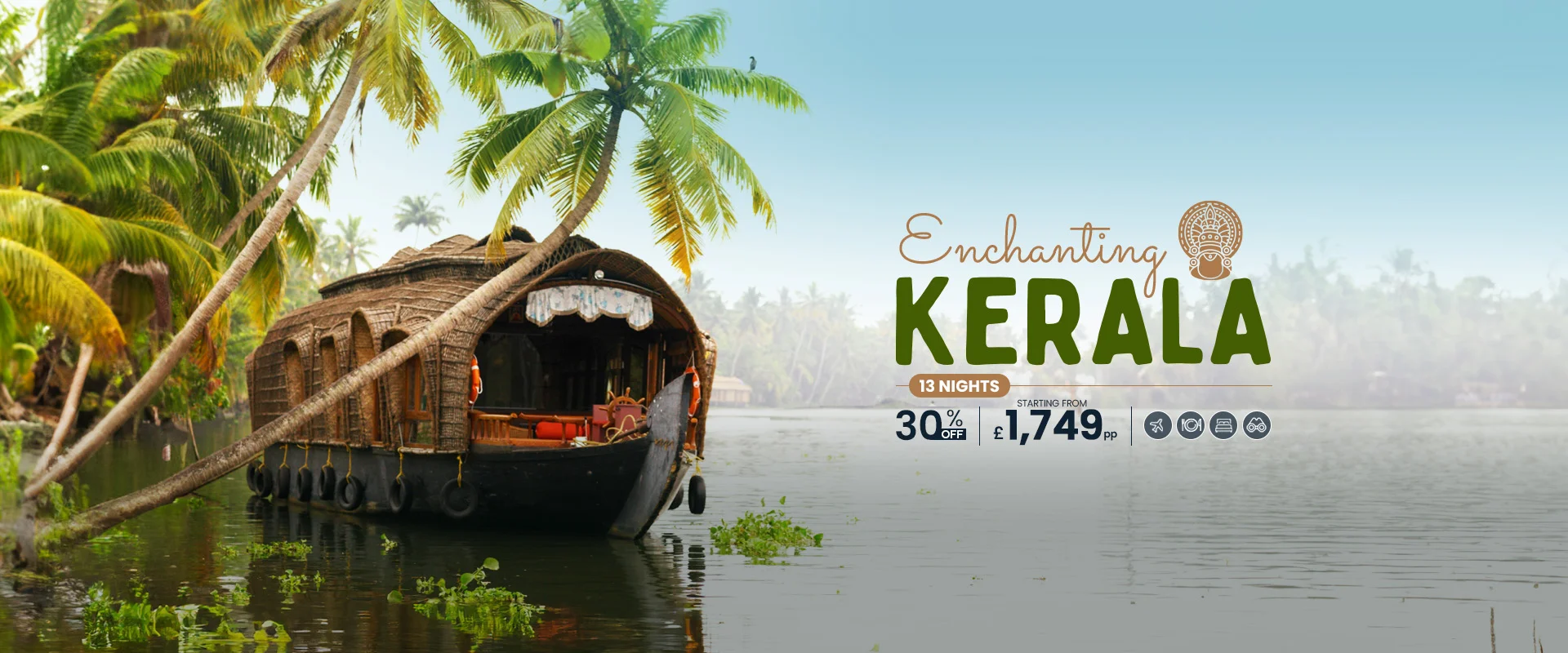 Enchanting Kerala 13 Nights & 14 days