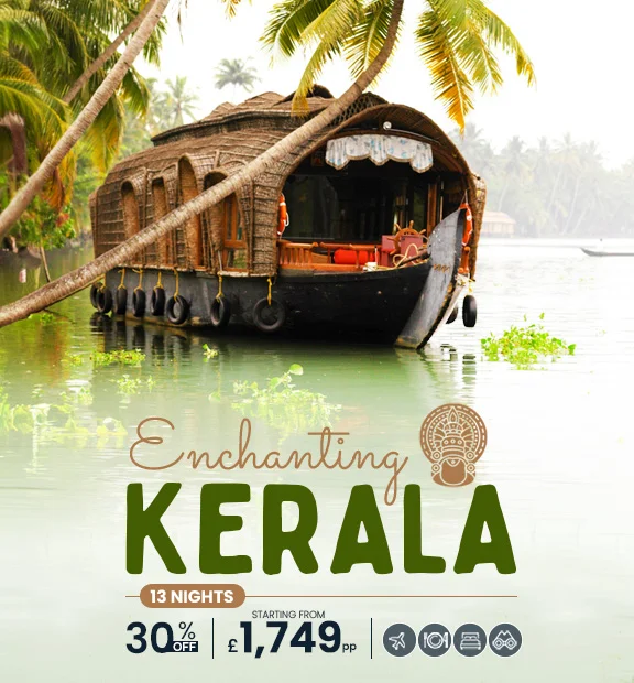 Enchanting Kerala 13 Nights & 14 days