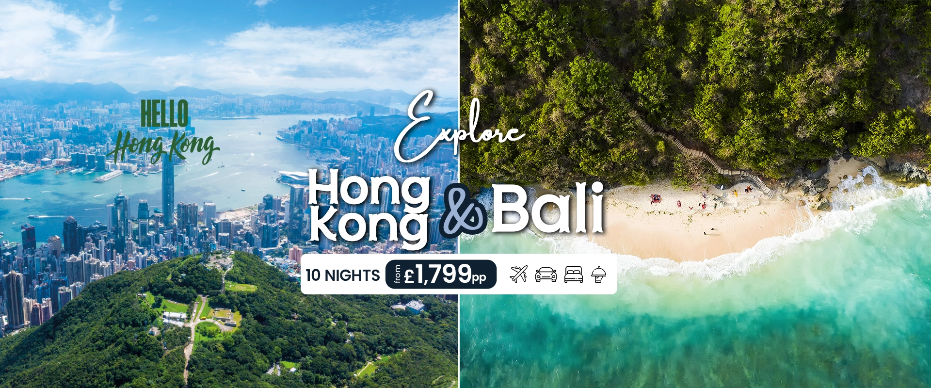 Hong Kong with Bali Deal