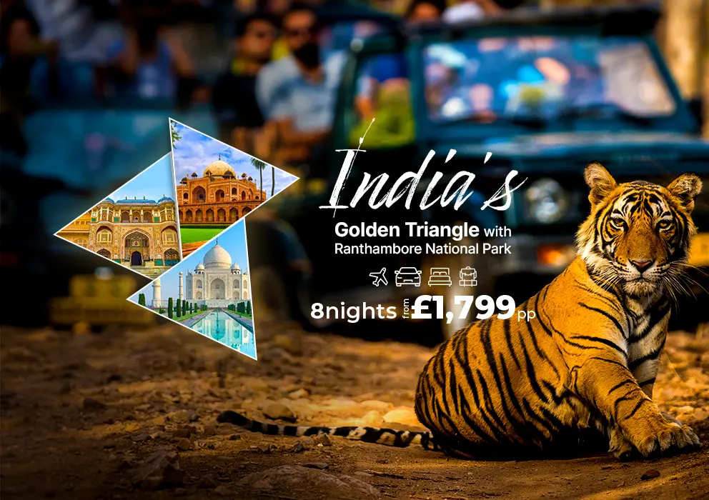 India’s Golden Triangle & Ranthambore National Park Deal