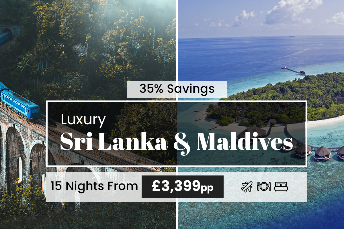 Luxury Sri Lanka and Adaaran Select Meedhupparu Maldives