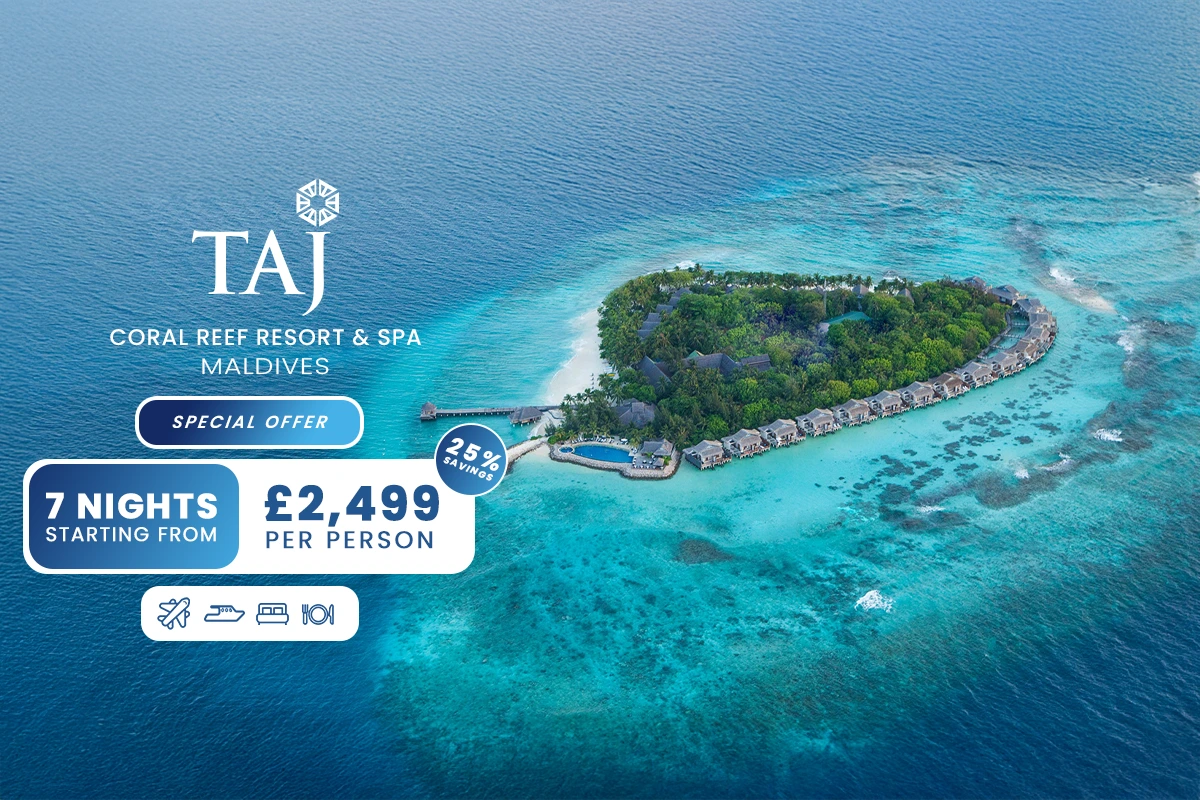 Taj Coral Reef Resort and Spa, Maldives