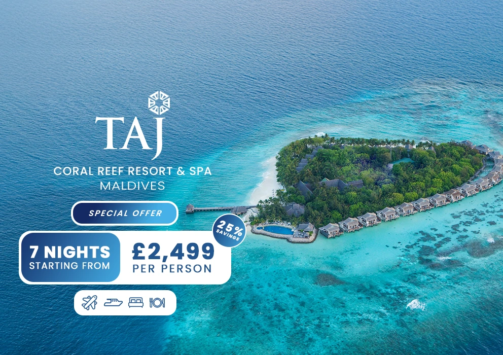 Taj Coral Reef Resort and Spa, Maldives