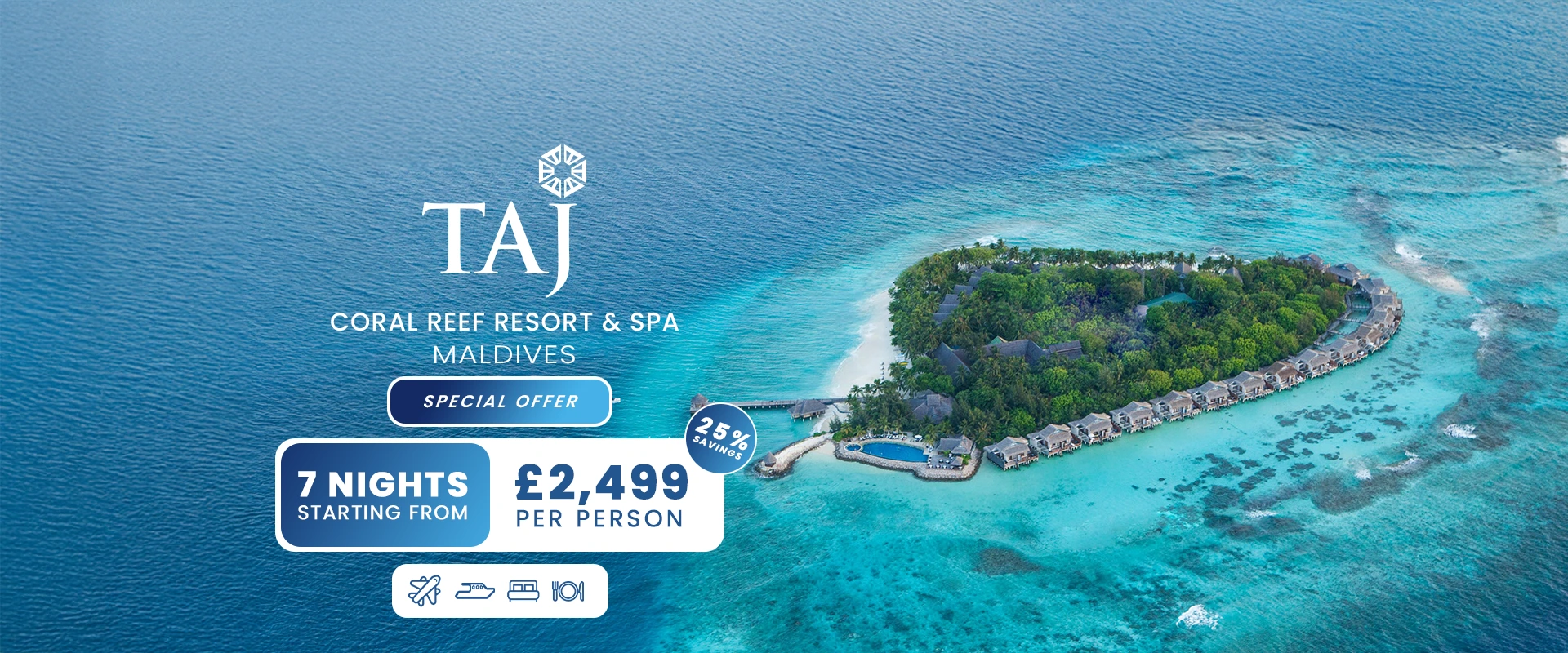 Taj Coral Reef Resort and Spa, Maldives