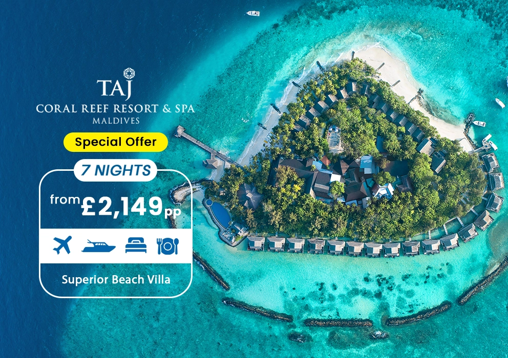 Taj Coral Reef Resort and Spa, Maldives