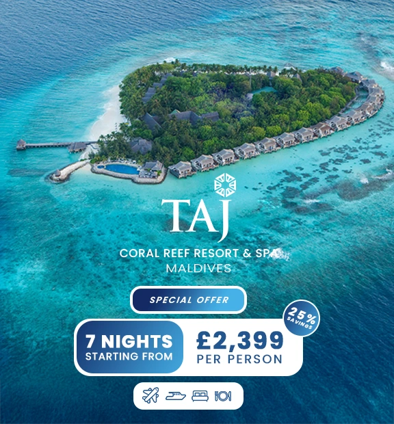 Taj Coral Reef Resort and Spa, Maldives