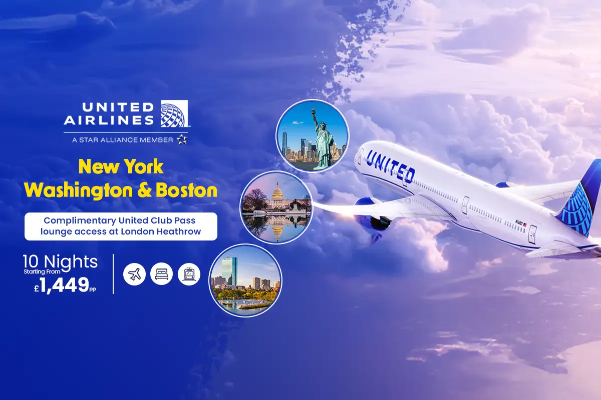 New York, Washington & Boston - United Airlines